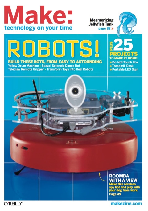 Cover image for book Make: Technology on Your Time Volume 27