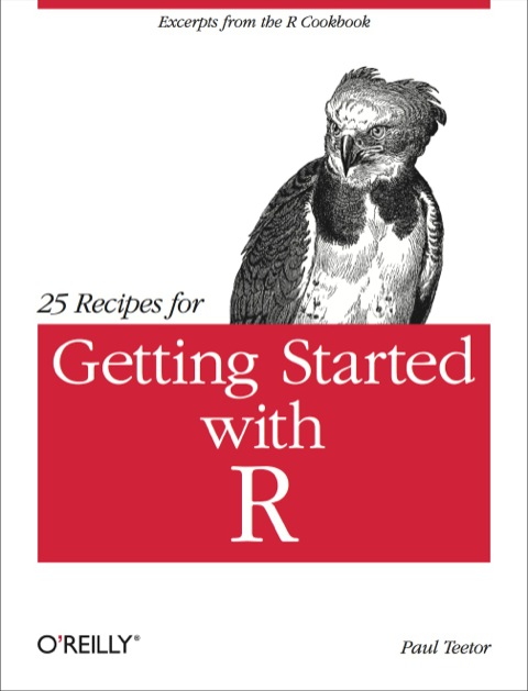 Cover image for book 25 Recipes for Getting Started with R