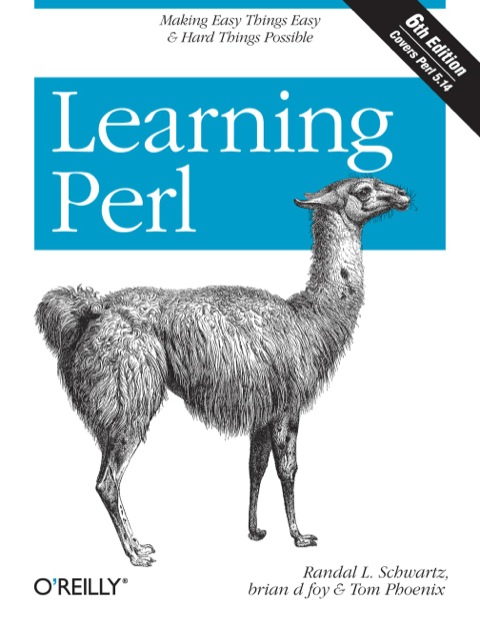 Cover image for book Learning Perl