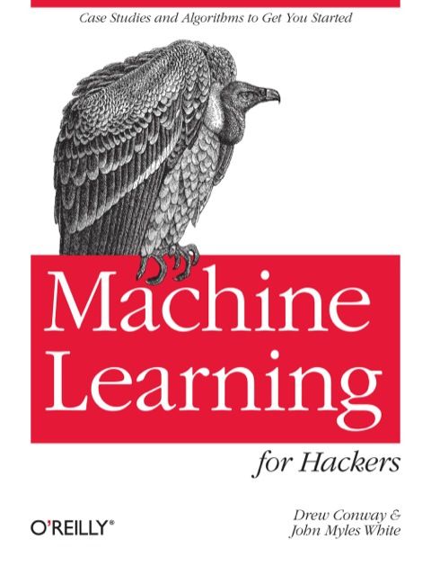 Cover image for book Machine Learning for Hackers