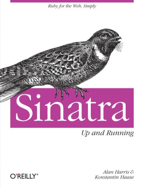 Cover image for book Sinatra: Up and Running
