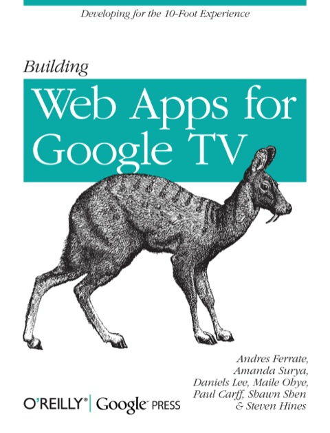 Cover image for book Building Web Apps for Google TV