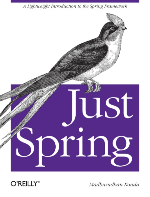 Cover image for book Just Spring