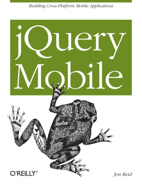 Cover image for book jQuery Mobile