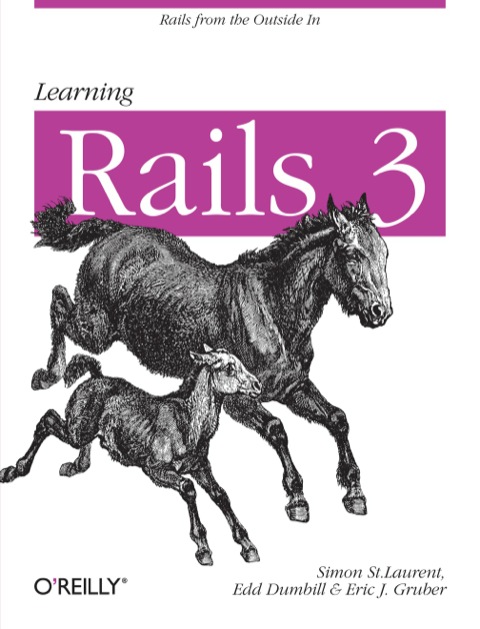 Cover image for book Learning Rails 3