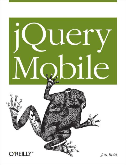 Cover image for book jQuery Mobile