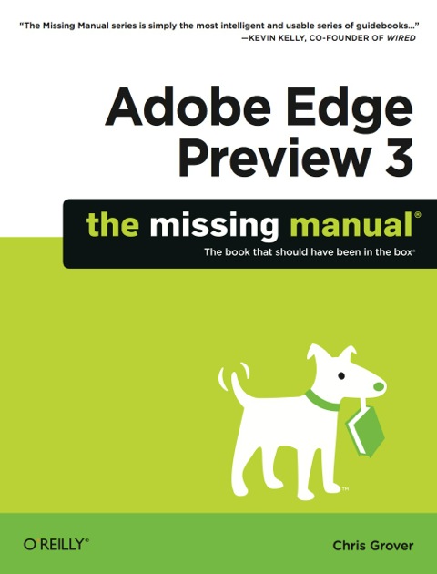 Cover image for book Adobe Edge Preview 3: The Missing Manual