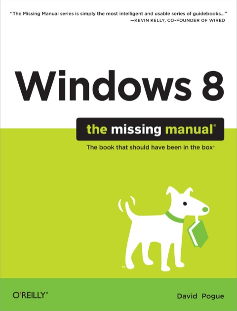 Cover image for book Windows 8: The Missing Manual