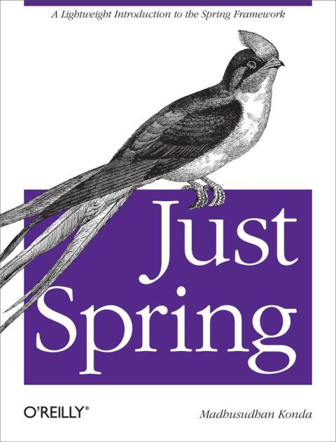 Cover image for book Just Spring