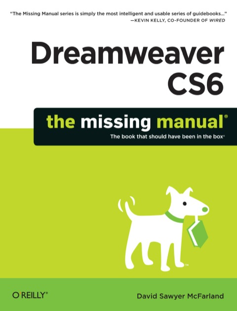 Cover image for book Dreamweaver CS6: The Missing Manual