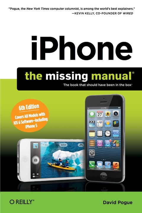 Cover image for book iPhone: The Missing Manual