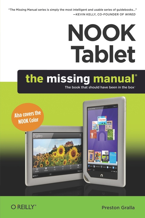 Cover image for book NOOK Tablet: The Missing Manual
