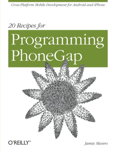 Cover image for book 20 Recipes for Programming PhoneGap