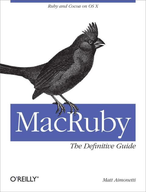 Cover image for book MacRuby: The Definitive Guide