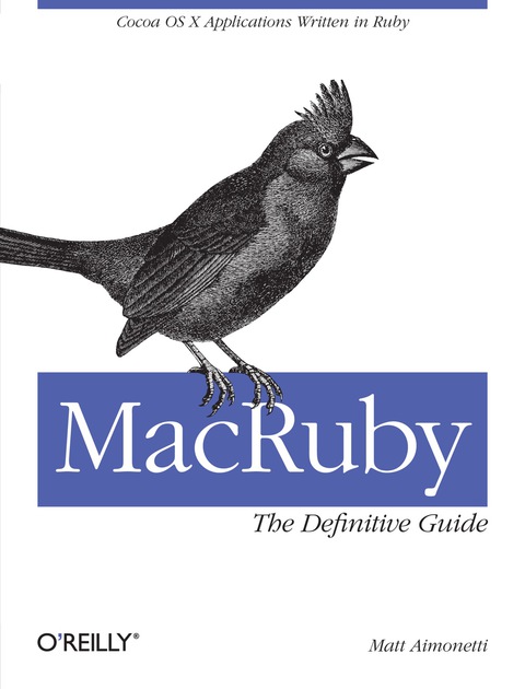 Cover image for book MacRuby: The Definitive Guide