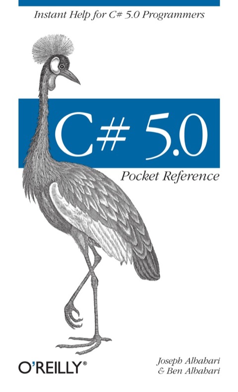 Cover image for book C# 5.0 Pocket Reference