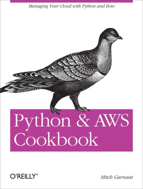 Cover image for book Python and AWS Cookbook