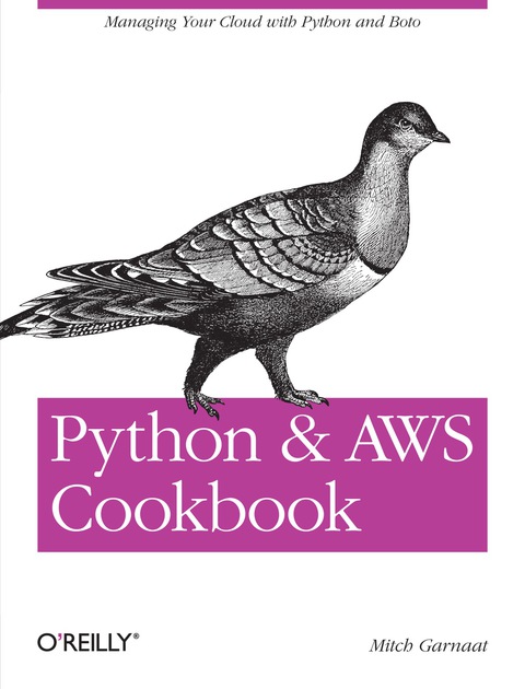 Cover image for book Python and AWS Cookbook