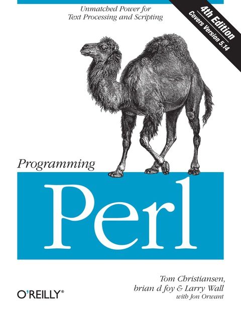 Cover image for book Programming Perl