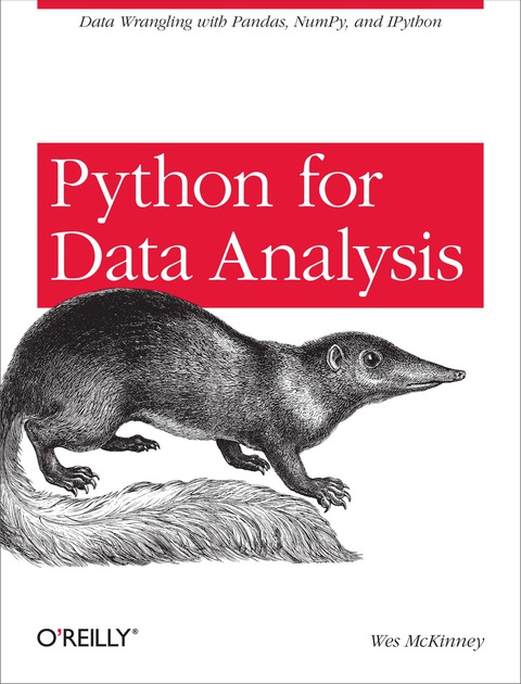 Cover image for book Python for Data Analysis