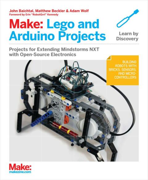 Cover image for book Make: Lego and Arduino Projects
