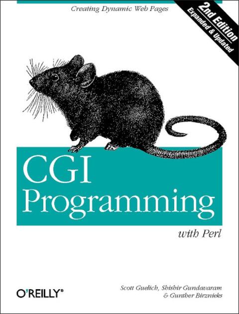 Cover image for book CGI Programming with Perl