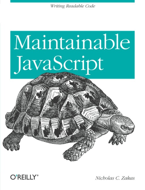 Cover image for book Maintainable JavaScript