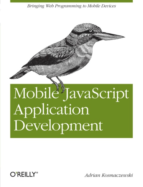 Cover image for book Mobile JavaScript Application Development