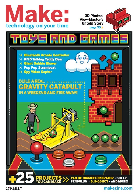 Cover image for book Make: Technology on Your Time Volume 28