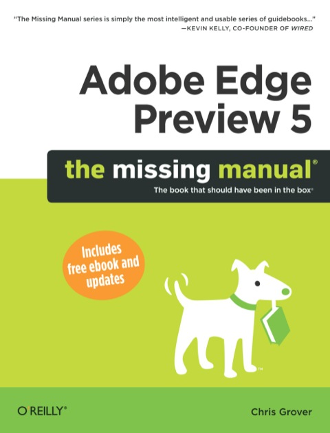 Cover image for book Adobe Edge Preview 5: The Missing Manual