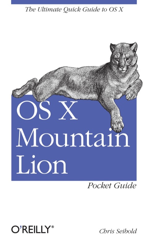 Cover image for book OS X Mountain Lion Pocket Guide