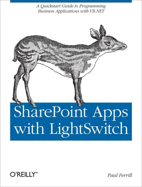 Cover image for book SharePoint Apps with LightSwitch