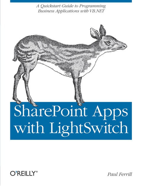 Cover image for book SharePoint Apps with LightSwitch