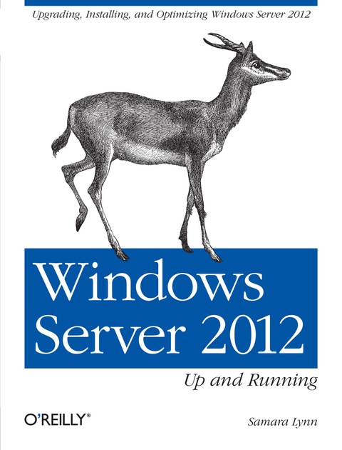 Cover image for book Windows Server 2012: Up and Running