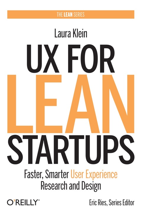 Cover image for book UX for Lean Startups
