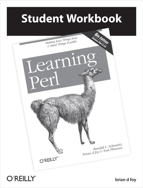 Cover image for book Learning Perl Student Workbook