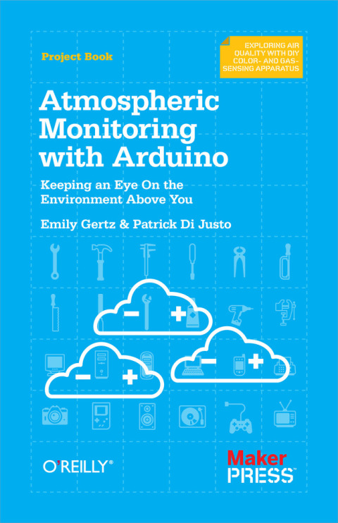 Cover image for book Atmospheric Monitoring with Arduino