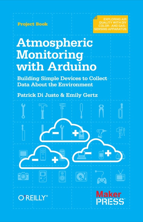 Cover image for book Atmospheric Monitoring with Arduino
