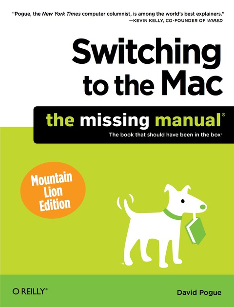 Cover image for book Switching to the Mac: The Missing Manual, Mountain Lion Edition