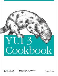 Cover image: YUI 3 Cookbook 1st edition 9781449304195