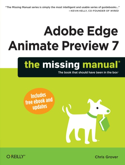 Cover image for book Adobe Edge Animate Preview 7: The Missing Manual