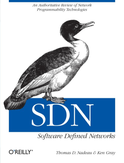 Cover image for book SDN: Software Defined Networks