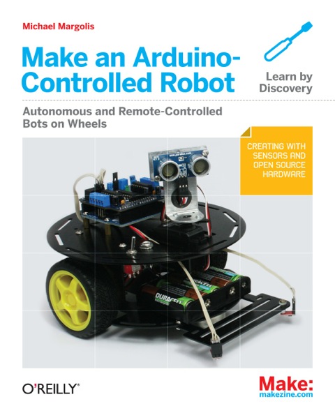Cover image for book Make an Arduino-Controlled Robot