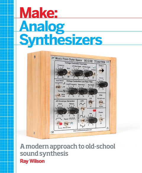 Cover image for book Make: Analog Synthesizers