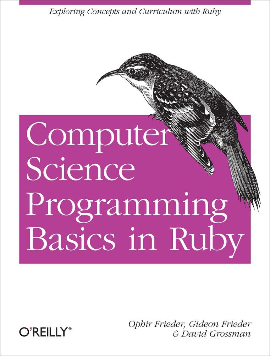 Computer Science Programming Basics in Ruby - 1st Edition (eBook)