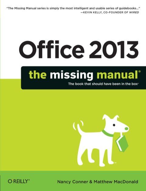 Cover image for book Office 2013: The Missing Manual