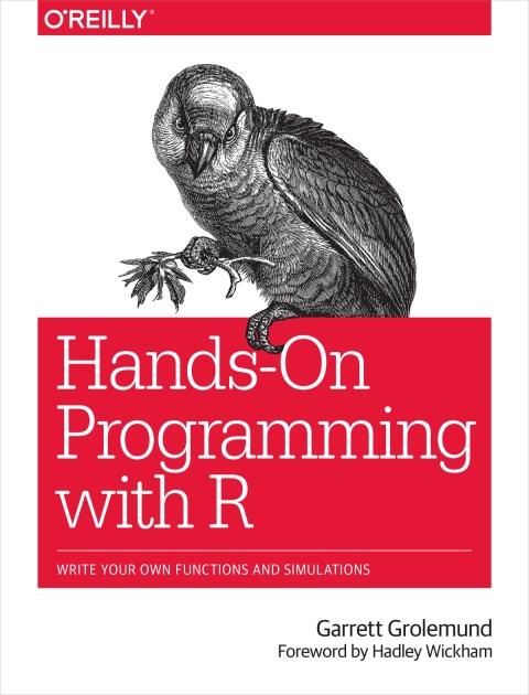 Cover image for book Hands-On Programming with R