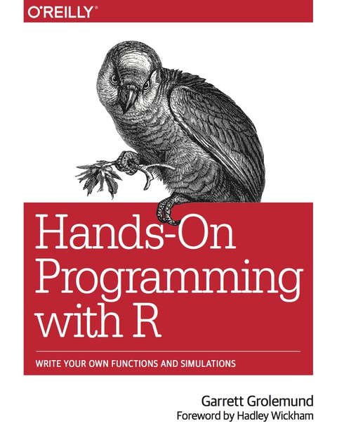 Cover image for book Hands-On Programming with R