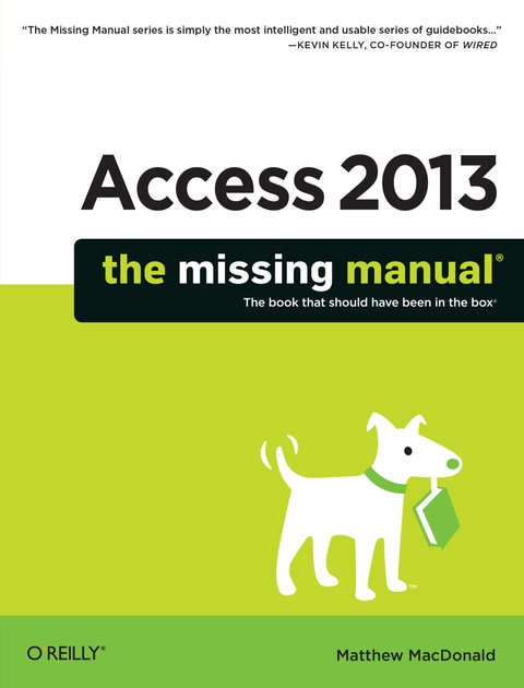 Cover image for book Access 2013: The Missing Manual