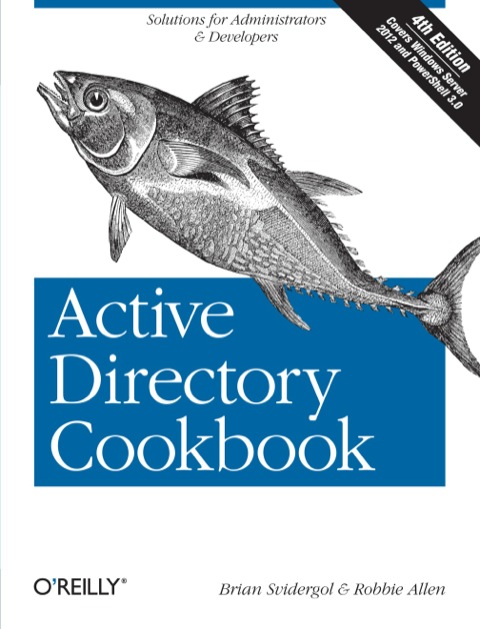 Cover image for book Active Directory Cookbook